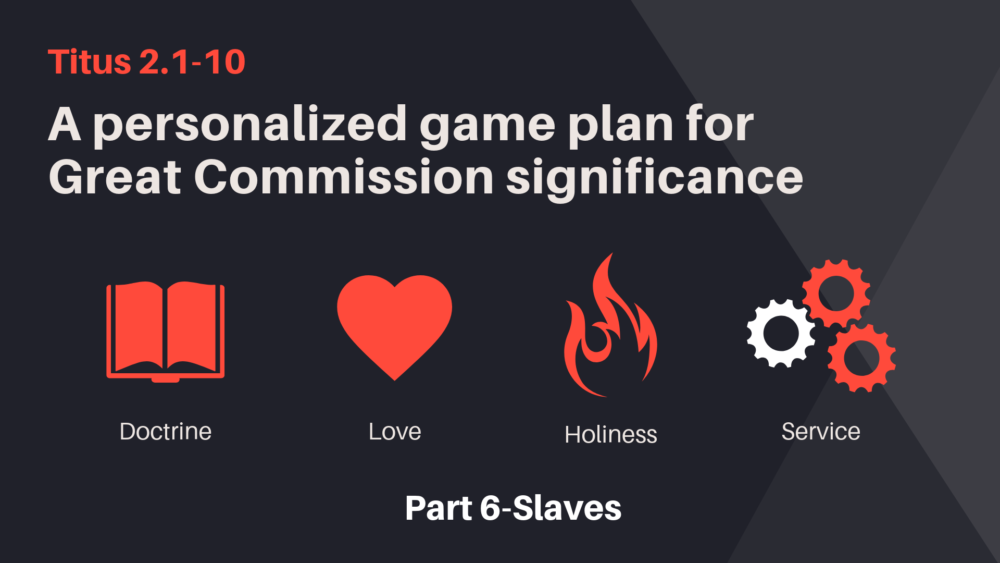 A Personalized Game Plan for Great Commission Significance, Pt. 6 Image