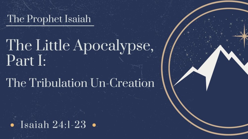The Little Apocalypse, Part 1: The Tribulation Un-creation Image