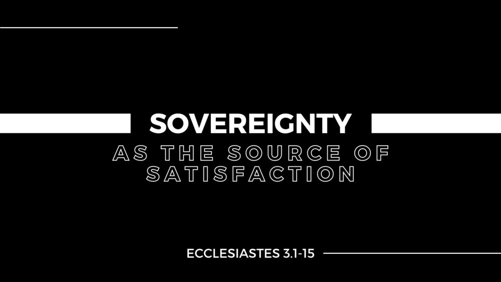 Sovereignty as the Source of Satisfaction