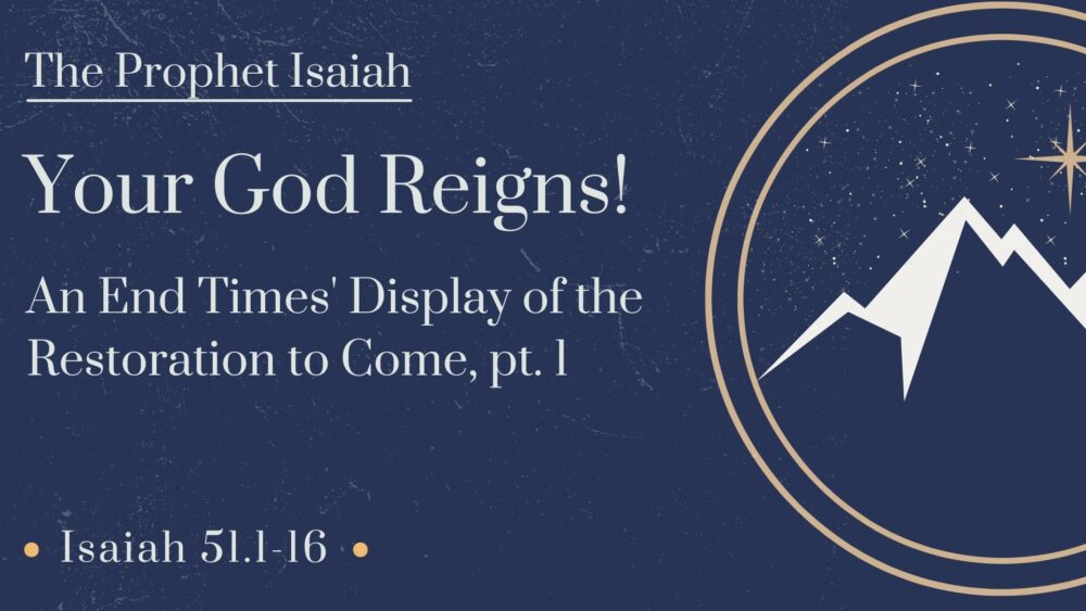 Your God Reigns! Image