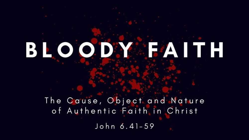 Bloody Faith: The Cause, Object, and Nature of Authentic Faith in Christ Image