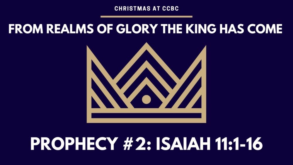 From Realms of Glory the King has Come, Part 2