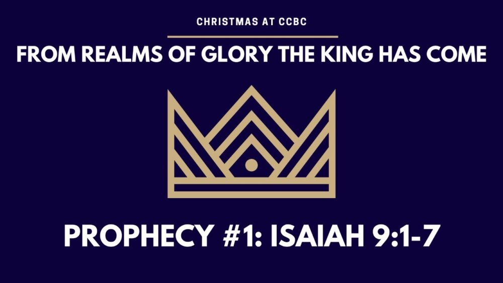 From Realms of Glory the King has Come, Part 1