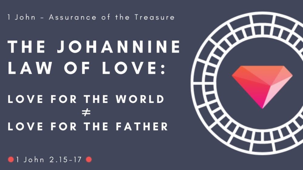 The Johannine Law of Love: 1 John 2: 15-17 Image