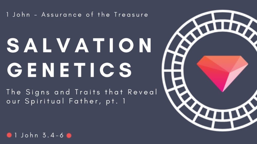 Salvation Genetics: The Signs and Traits that Reveal our Spiritual Father, 1 John 3:4-6